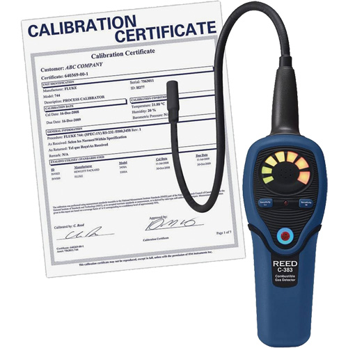 Combustible Gas Leak Detector, 5 ppm, Display & Sound Alert Nassau Supply
