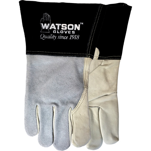 Fabulous Fabricator Gloves, Grain Cowhide, Size Large Nassau Supply
