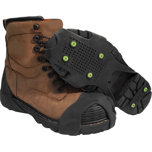 Icetred Full-Sole Traction Device, Rubber, Stud Traction, Large Nassau Supply