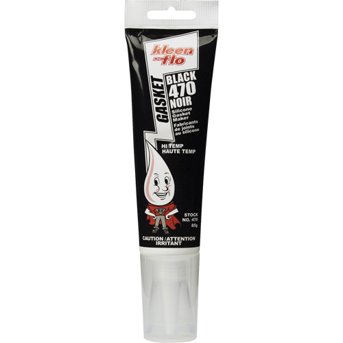 Compos&eacute; &agrave; joints de silicone 470, Tube, Noir Nassau Supply