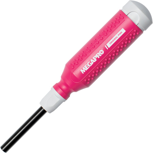 Tournevis multi embouts Original Pink 15-en-1, 8-37/50" lo, Prise Textur&eacute; Nassau Supply