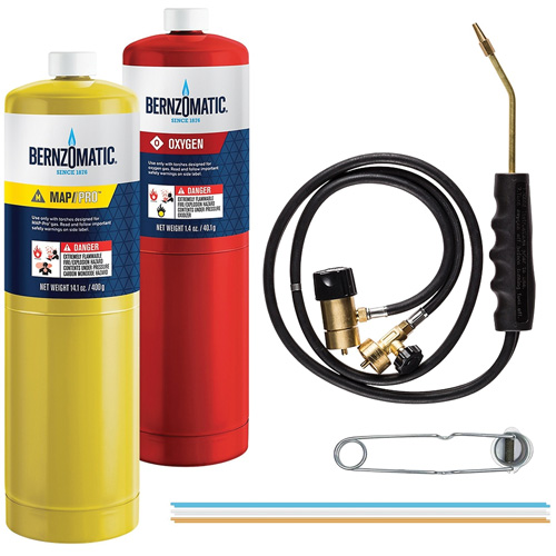 Brazing Torch Kit, Oxygen Nassau Supply