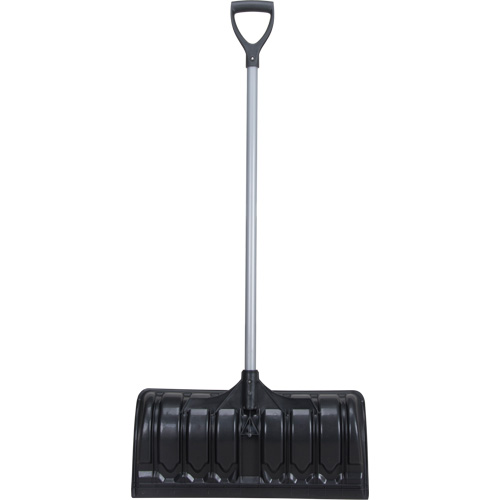 Snow Pusher, Polypropylene Blade, D-Grip Handle, 24-1/2" W Nassau Supply