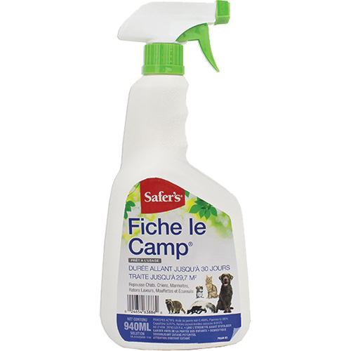 R&eacute;pulsif liquide contre les animaux Fiche le camp Nassau Supply