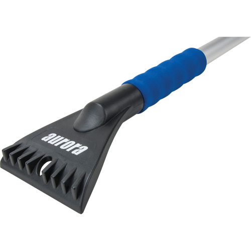 Brosse &agrave; neige tr&egrave;s longue, lame Polypropyl&egrave;ne, 34" Longueur, Bleu Nassau Supply