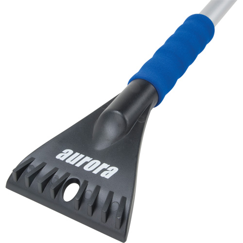 Snow Brush, Telescopic, Polypropylene Blade, 32-1/2" Long, Blue Nassau Supply