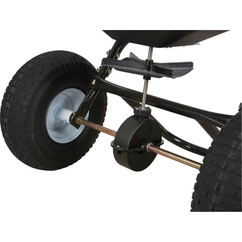 Broadcast Spreader with Stainless Steel Hardware, 27000 sq. ft., 125 lbs. capacity Nassau Supply