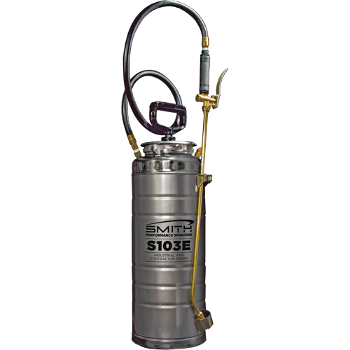 Industrial & Contractor Series Concrete Compression Sprayer, 3.5 gal. (16 L), Stainless Steel, 24" Wand Nassau Supply