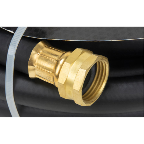 Tuyau en caoutchouc de calibre entrepreneur, Caoutchouc, 5/8" dia x 25' Nassau Supply