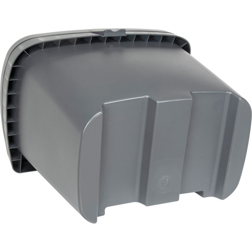 Salt & Sand Storage Bins, With Hasp, 21" x 27" x 26", 4.24 cu. ft., Grey Nassau Supply