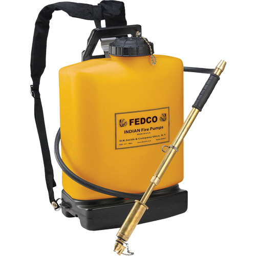 Pompe &agrave; incendie Fedco, 5 gal. (18,9 L), Plastique Nassau Supply