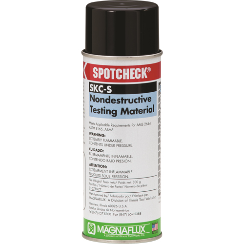 Spotcheck&reg; Penetrants - SKC-S Solvent Cleaners, Aerosol Can Nassau Supply