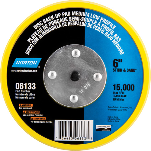 Back Up Pads For PSA & Hook And Loop Paper Discs Nassau Supply