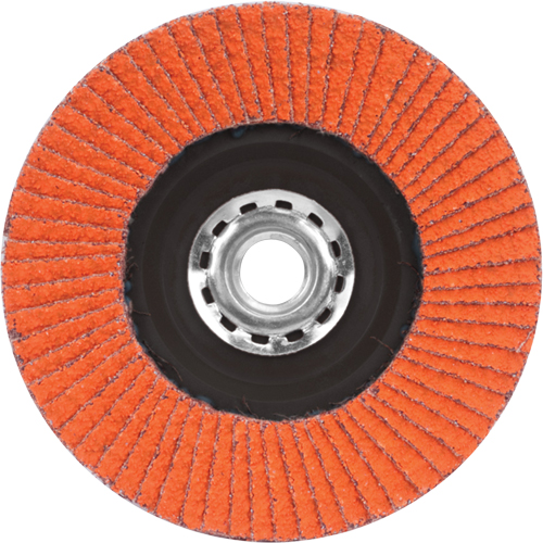 Disques &agrave; lamelles - Quick Trim SG Blaze R980P, 4-1/2" x 5/8"-11, Type 27, Grain 40, C&eacute;ramique Nassau Supply