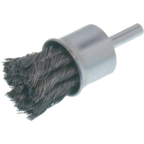 Brosses &eacute;conomiques &agrave; fils nou&eacute;s, 1" dia., dia. Des fils 0.014, Tige 1/4" Nassau Supply