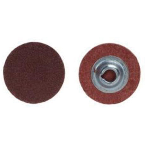 Disque de toile &agrave; changement rapide Metalite, 3" dia., Grain 180, Oxyde d'aluminium Nassau Supply