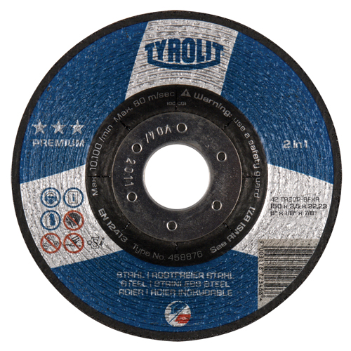 2-IN-1 Combination Wheel - 6", Type 27 Nassau Supply
