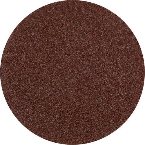 Lock Back Sanding Disc - 3", 3" Dia., 36 Grit, Aluminum Oxide Nassau Supply