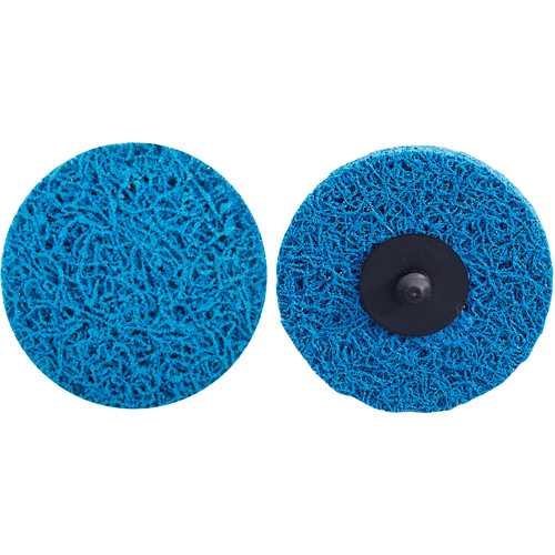 Meule abrasive non tiss&eacute;e &agrave; changement rapide Vortex Rapid Blend, 3" dia., Grain Moyen, Oxyde d'aluminium Nassau Supply