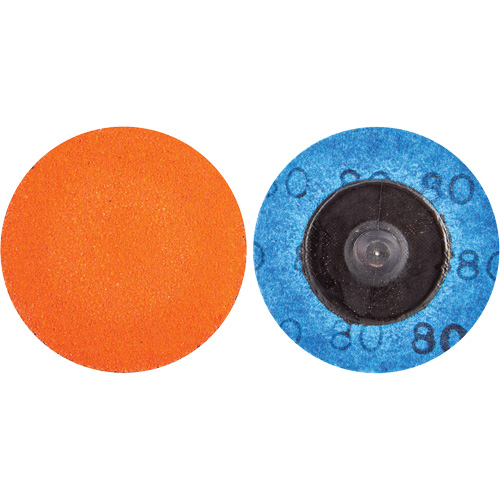 Disque en fibre, Grain de c&eacute;ramique, 80, 2" Dia Nassau Supply