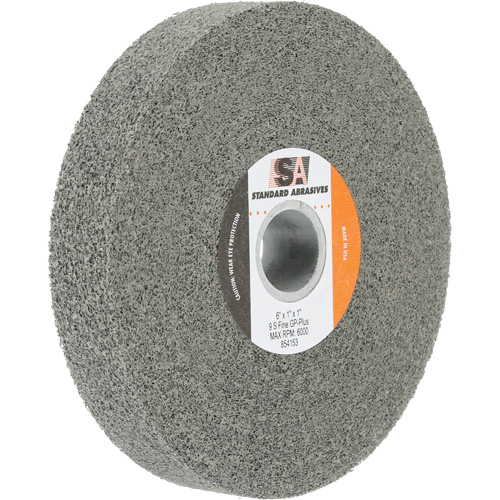 Standard Abrasives General Purpose Plus Wheel, 6" x 1", 1" Arbor, Silicon Carbide Nassau Supply