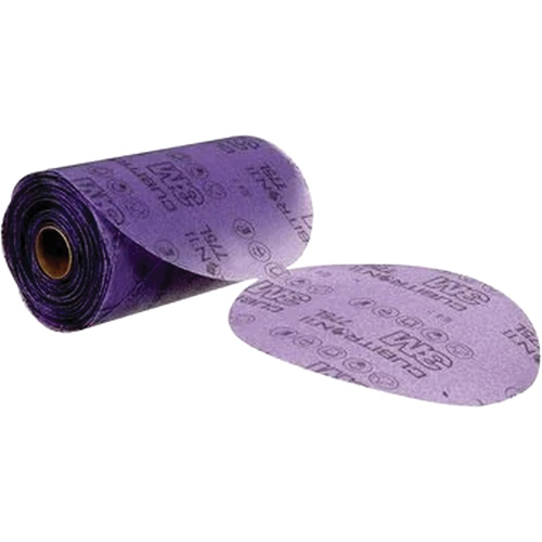 Cubitron II Stikit Film Disc Roll 775L, 5" Dia., 150+ Grit, Ceramic Nassau Supply