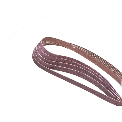 Courroies abrasives Metalite R228, 1/2" la x 18" lo, Oxyde d'aluminium, Grain 40 Nassau Supply