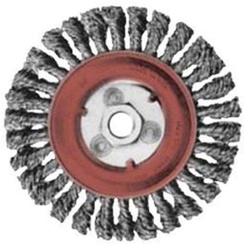 Roue compl&egrave;te de c&acirc;ble de torsion, Dia. 5", Fils 0,02", Arbre 5/8"-11, Acier Nassau Supply