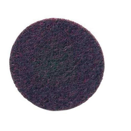Disques non tiss&eacute;s autoagrippants rapides Bear-Tex, 8" dia., Grain Moyen, Oxyde d'aluminium Nassau Supply