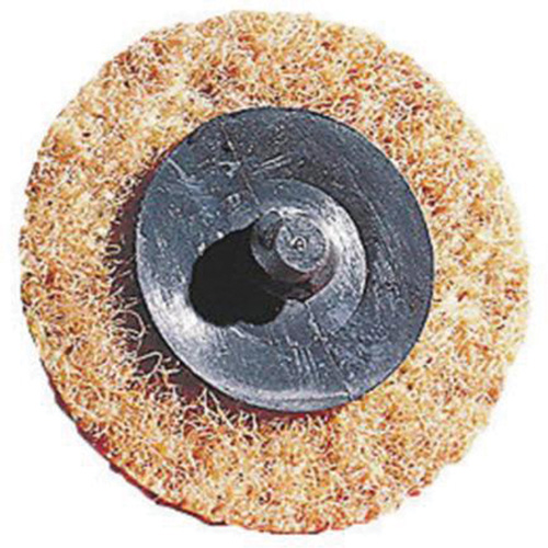 Disque non tiss&eacute; &agrave; remplacement rapide Bear-Tex, 3" dia., Grain Moyen, Oxyde d'aluminium Nassau Supply
