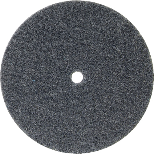 Disque unifi&eacute; non tiss&eacute; Bear-Tex, 3" x 1/4", Arbre de 1/4", Grain de Fin, Carbure de silicium Nassau Supply