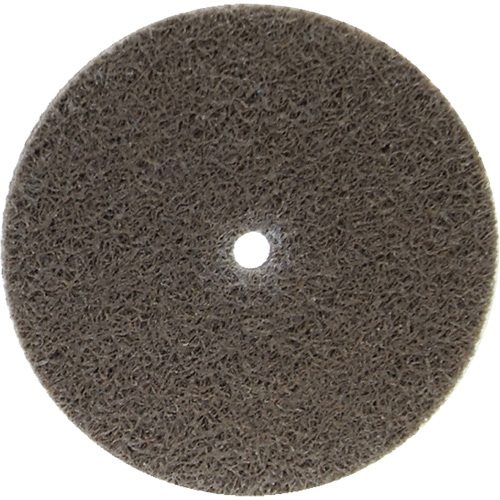 Disque unifi&eacute; non tiss&eacute; Bear-Tex, 3" x 1/4", Arbre de 1/4", Grain de Cors&eacute;, Oxyde d'aluminium Nassau Supply