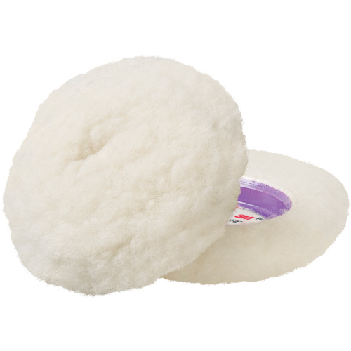 Perfect-It Low Lint Compounding Pad, 4" Dia., Wool Nassau Supply