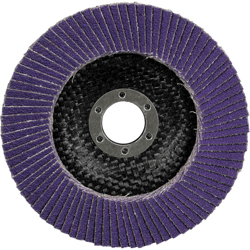 Disque &agrave; lamelles plate 1169F Cubitron 3, 4-1/2" x 7/8", Type T27, Grain 40+, C&eacute;ramique Nassau Supply