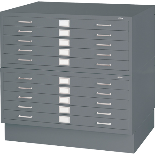 Classeurs en acier pour plans, 5 Tiroirs, 40-3/8" la x 29-3/8" p x 16-1/2" h Nassau Supply