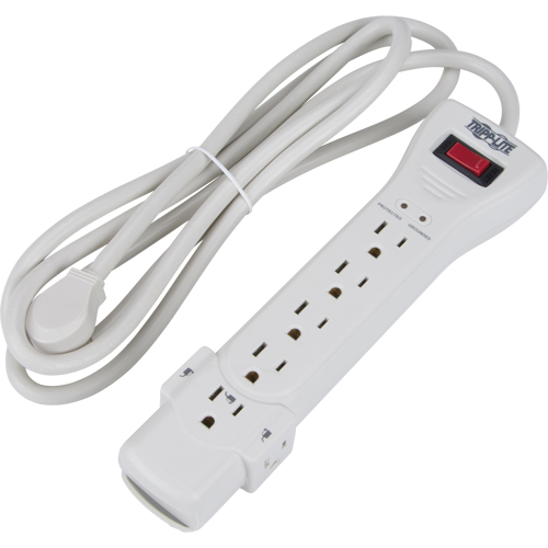 Limiteurs de surtension Protect-It, 7 Prises, 2160 J, 1800 W, Cordon 7' Nassau Supply