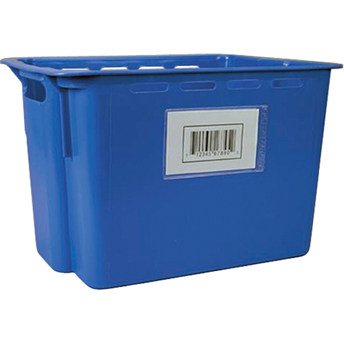 Porte-&eacute;tiquettes Bin Buddy, Autocollant, 1" lo x 3" la Nassau Supply
