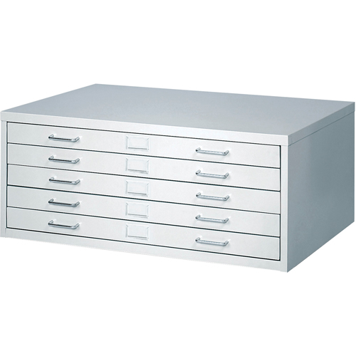 CLASSEURS POUR CLASSEMENT &agrave; PLAT FACIL<sup>MC </sup>, 5 Tiroirs, 40" la x 26" p x 16-3/8" h Nassau Supply