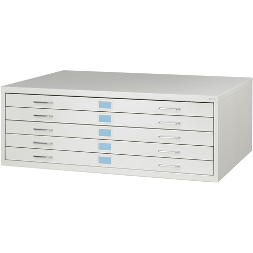 Classeurs pour classement &agrave; plat Facil, 5 Tiroirs, 46" la x 32" p x 16-3/8" h Nassau Supply