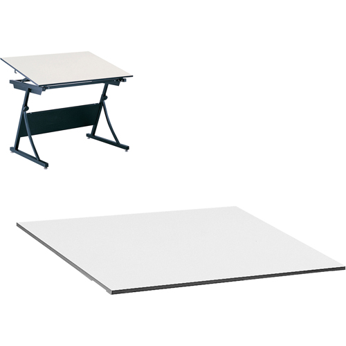 Planmaster Table Top, 60" W x 3/4" H, White Nassau Supply