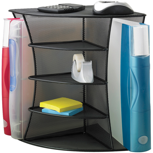 OnyxSteel Mesh Desktop Organizers Nassau Supply