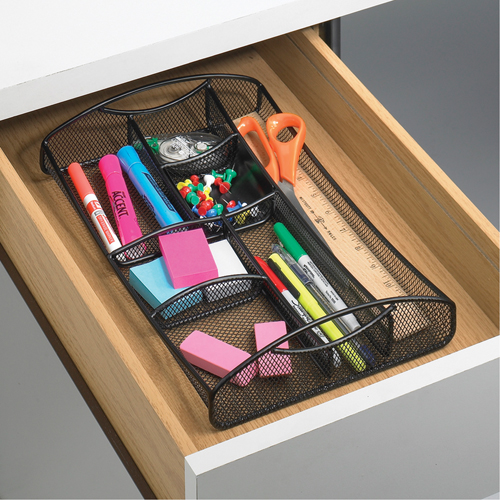 OnyxSteel Mesh Desktop Organizers Nassau Supply