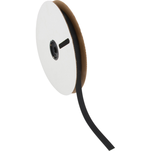 Fastener Strip, Hook, 50 yds x 1", Sew-On, Black Nassau Supply
