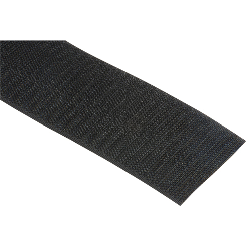 Fastener Strip, Hook, 50 yds x 2", Sew-On, Black Nassau Supply