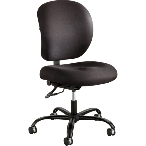 Chaises de travail pour usage intensif 24/7 Alday, Nylon, Noir, Capacit&eacute; 500 lb Nassau Supply