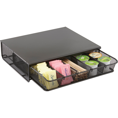 Organisateur de bureau Onyx &agrave; un tiroir  Nassau Supply
