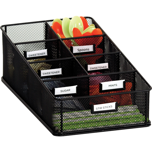 Organisateur Onyx en boîte &agrave; condiments Nassau Supply