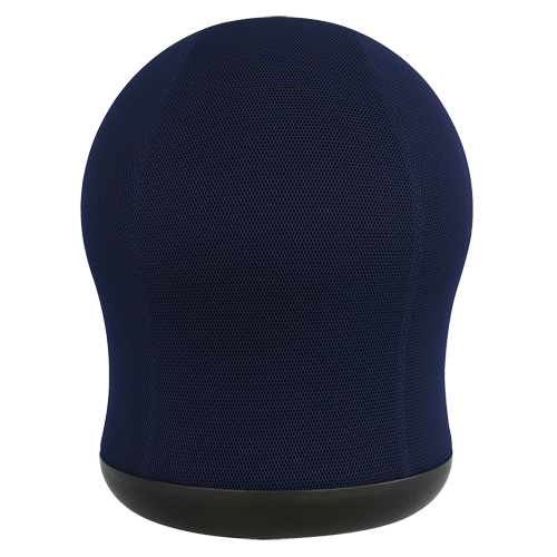 Zenergy Swivel Ball Chair, Vinyl, Blue, 250 lbs. Capacity Nassau Supply
