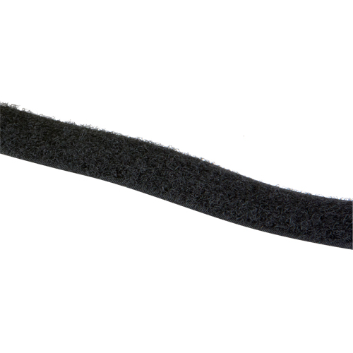 Fastener Tape, Loop, 25 yds x 1", Sew-On, Black Nassau Supply