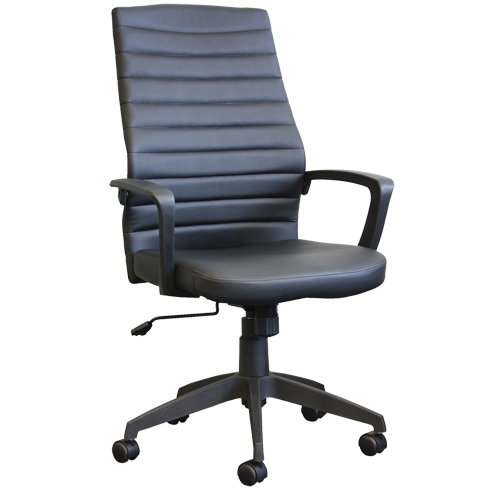 Chaise de bureau Activ A-128, Polyur&eacute;thane, Noir, Capacit&eacute; 275 lb Nassau Supply